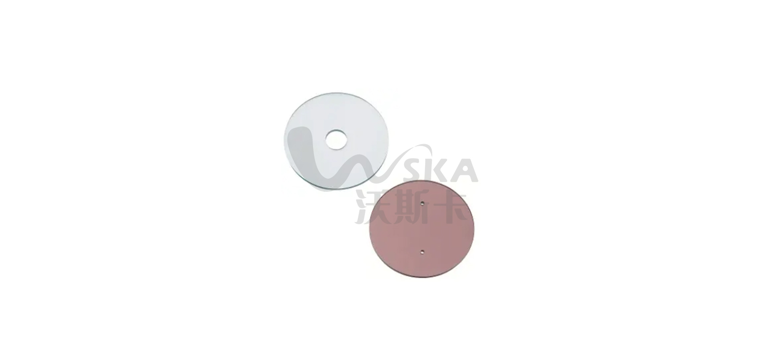 Transparent Circular Resin Plates