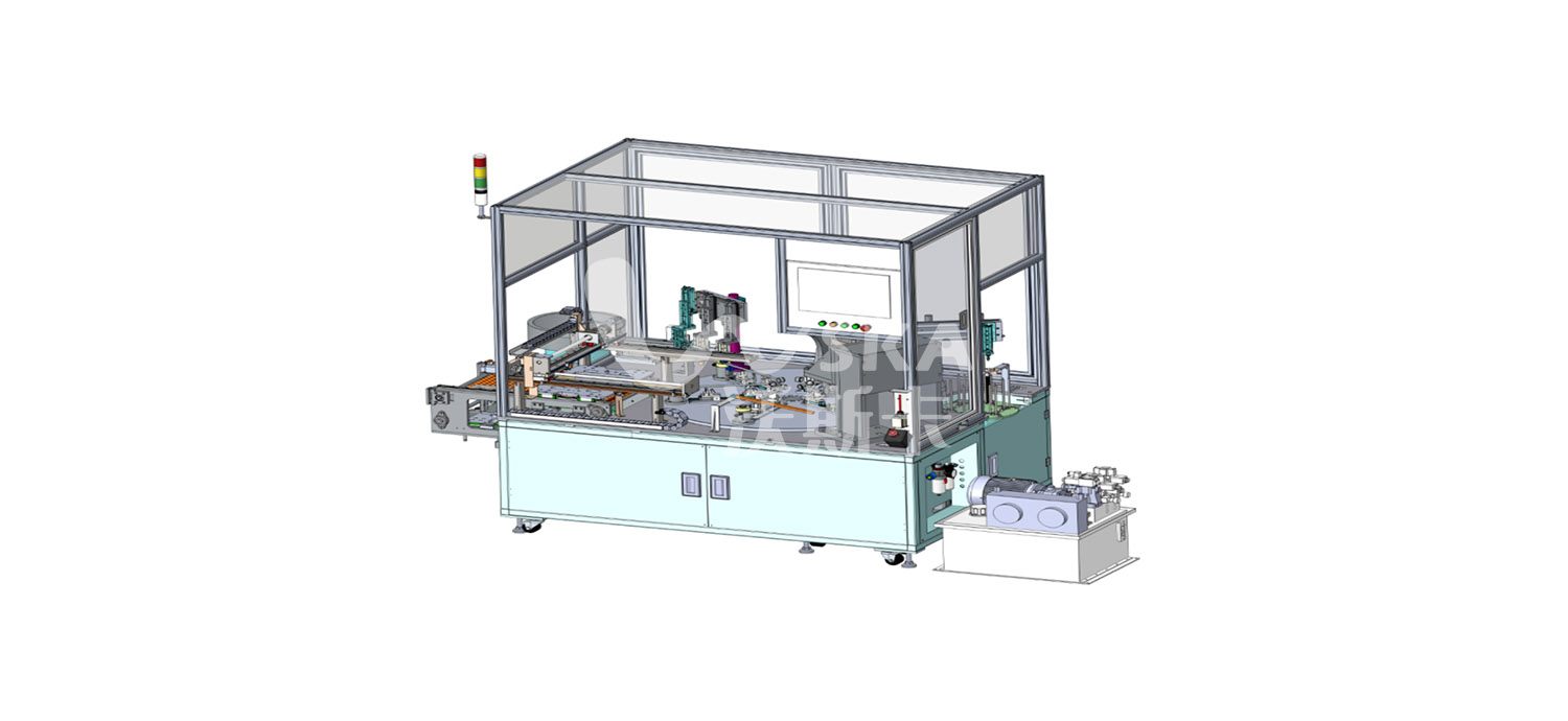 Assembly equipment for front mounting of balance lever