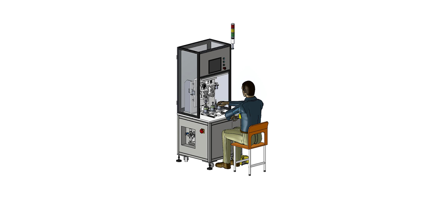 RE-12 Rack end assy machine